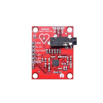 AD8232-ECG ماژول الکتروکاردیوگرافی و پراب