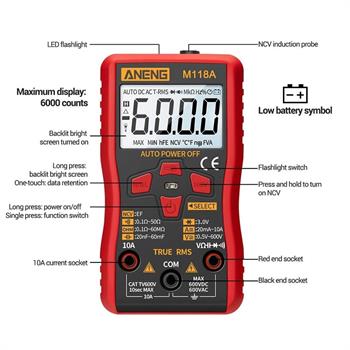ANENG M118A مولتی متر دیجیتال مدل