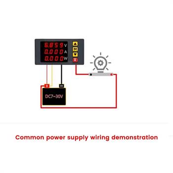 BM730-100V-10A  ماژول ولت متر / آمپرمتر /وات متر