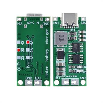 3Cell 4A -Type C ماژول شارژر باتری
