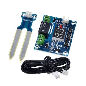 HW-M214 ماژول رطوبت خاک با رله و نمایشگر