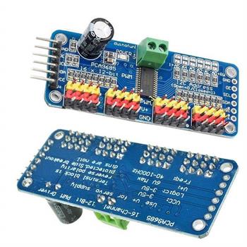 I2C با رابط PWM/Servo PCA9685 ماژول درایور 16 کانال