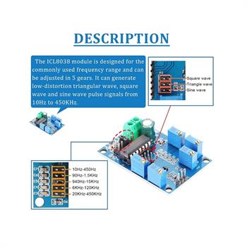 ICL8038 ماژول سیگنال ژنراتور