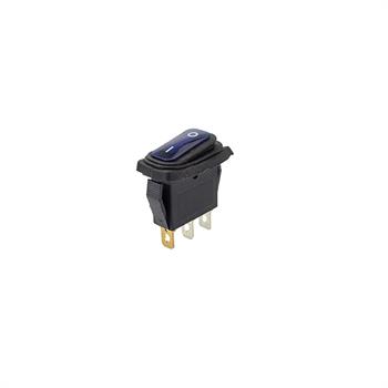 KCD3-102N 3Pin کلید راکر باریک چراغدار دو حالته ضد آب