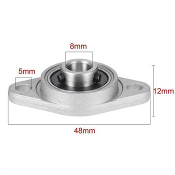 KFL08-KP08 8mm یاتاقان بلبرینگ خوابیده