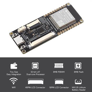LCD & Camera Driver + ESP32-S3-WROOM-1 ماژول