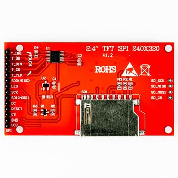 LCD 2.4inch TFT SPI 240X320 نمایشگر 