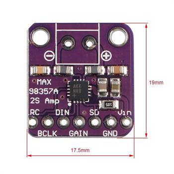 MAX98357 ماژول آمپلی فایر صوتی