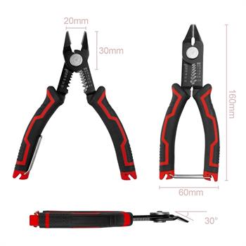 MAXzhanti سیم لخت کن و سیم چین چند کاره 