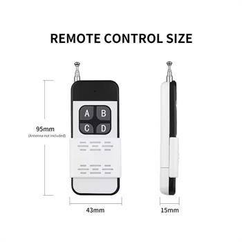 433MH ریموت کنترل 4 کانال روکش دار