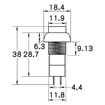 PBS-11A ON/OFF کلید