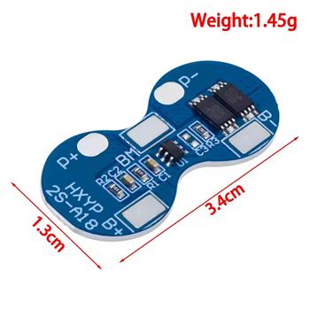 2S-A18 ماژول محافظ شارژ و دشارژ باتری 2سل
