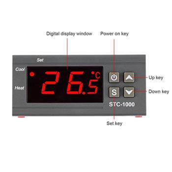 STC-1000  220V ماژول کنترل دما صنعتی 