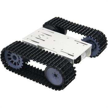 T101 شاسی ربات تانک کامل با چرخ 