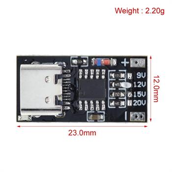 TYPE C ماژول افزاینده ولتاژ با ورودی