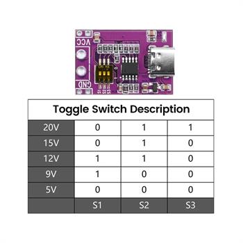 TYPE C ماژول فست شارژ متغیر