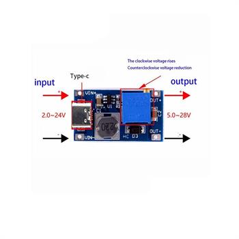 Type-Cباورودی MT3608 ماژول افزاینده