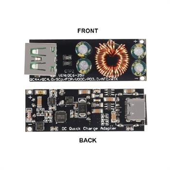 USB/Type Cبا خروجی QC4.0/QC4+ ماژول فست شارژ