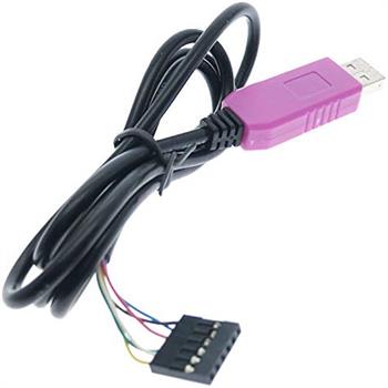 USB to TTL-PL2303 کابلی بنفش