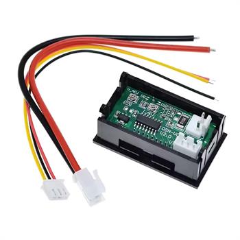 0-100V/0-10A DC ولت متر آمپرمتر پنلی