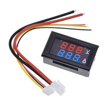 0-100V/0-10A DC ولت متر آمپرمتر پنلی