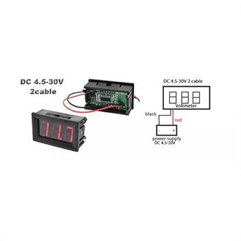 0-30V-0.56inch ولت متر پنلی دو سیم