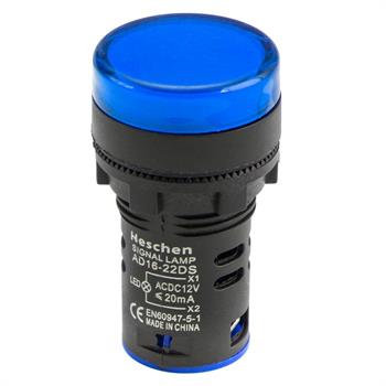 220V لامپ سیگنال تابلویی آبی