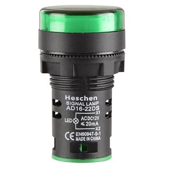 220V لامپ سیگنال تابلویی سبز