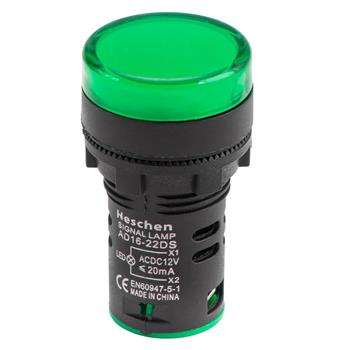 220V لامپ سیگنال تابلویی سبز