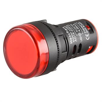 220V لامپ سیگنال تابلویی قرمز