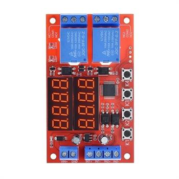 12V ماژول تایمر دیجیتال دو کانال