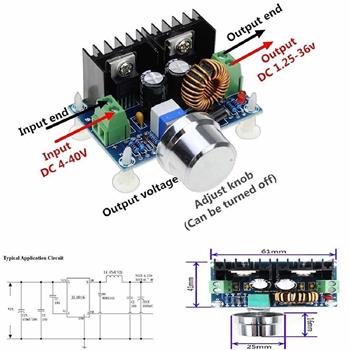 XH-M401 ماژول کاهنده ولتاژ 8  آمپری
