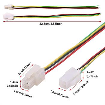 2X2PIN کانکتور پاور بین راهی