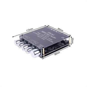 2X50W+100W ماژول آمپلی فایر بلوتوثی