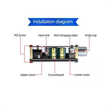 2X100W ماژول آمپلی فایر بلوتوثی