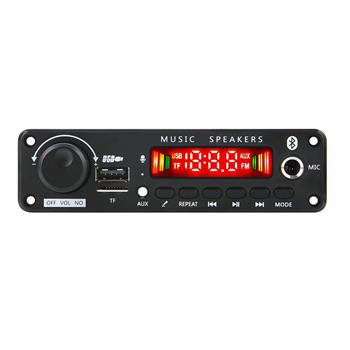 2X25W پنلی با ولوم و میکروفن  MP3 Player 
