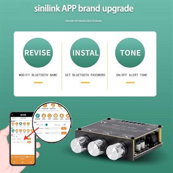 XY-E100L 2X50W+100W ماژول آمپلی فایر بلوتوثی