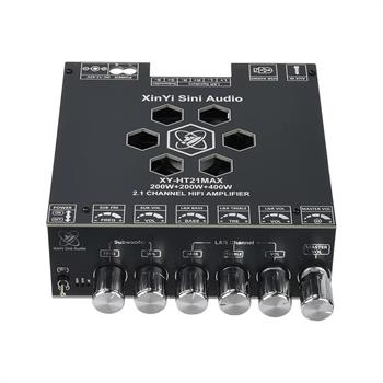 XY-HT21MAX 2X200W+400W آمپلی فایر بلوتوثی