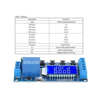 XY-LJ02 + LCD ماژول تایمر