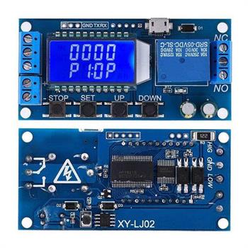 XY-LJ02 + LCD ماژول تایمر