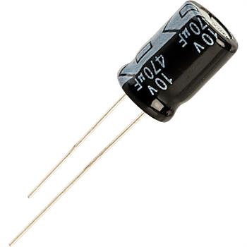 470uF/10V خازن الکترولیتی