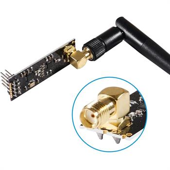 با آنتن  NRF24L01+PA+LNA ماژول