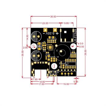 با نمایشگر QC4 65W LX-FC528 ماژول فست شارژ  