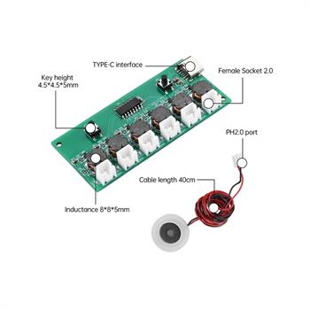 به همراه پیزو USB Type-C ماژول تولید بخار سرد 6 تایی