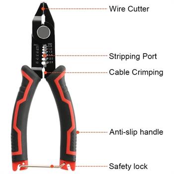 سیم لخت کن و سیم چین چند کاره MAXzhanti