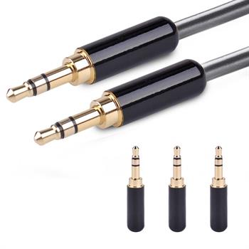 3.5mm فیش استریو صدا 2 خط